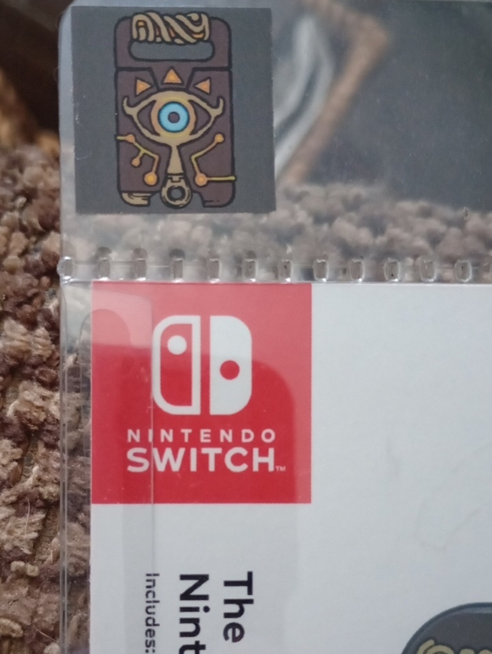 NEW Legend Of Zelda Nintendo Switch BOTW Sheikah Slate Skins - Picture 5 of 5